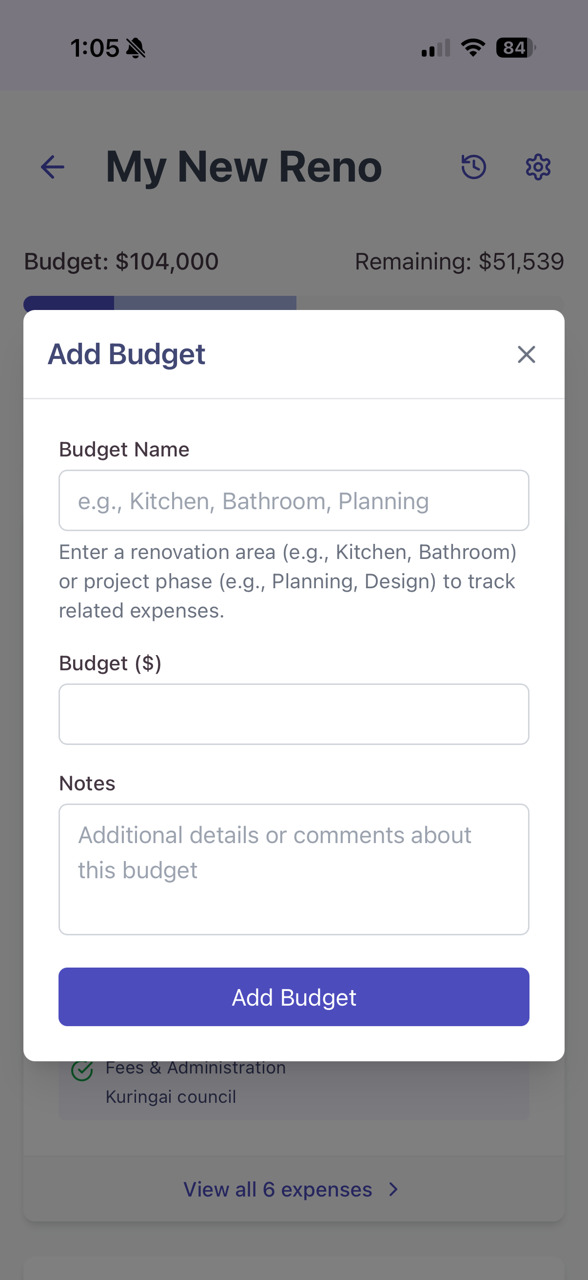 Budget Setup - Set Your Budget